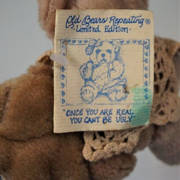 Old Bears Repeating Lil Sis Plush Bear Karen Mitchell Vintage LTD Ed 218/1000 - Picture 6 of 9